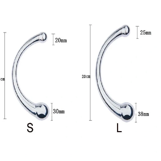 Anal Hook Ended 5858 Double Elegant Steel Stainless 0802